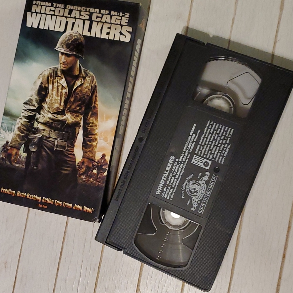 6/$10 Windtalkers VHS Tape - Picture 3 of 3